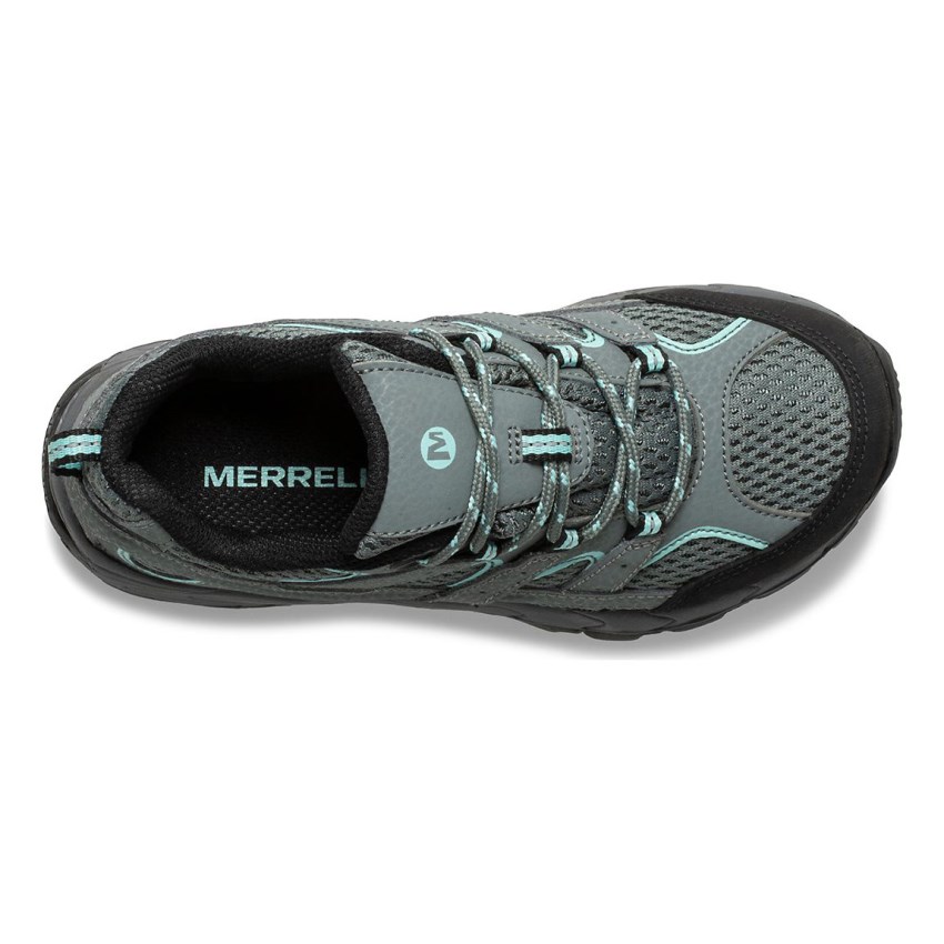 Basket Merrell Moab 2 Low Lace Vert Olive Enfant | L.I.APDC